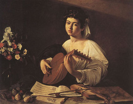 finh009-Caravaggio (Der Lautenspieler 1596)