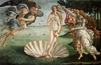 find018-Botticelli (Die Gebuhrt der Venus 1485)