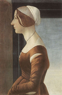 find020-Botticelli (Porträt einer Frau 1475)