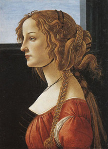 find021-Botticelli (Profil einer jungen Frau) Kopie