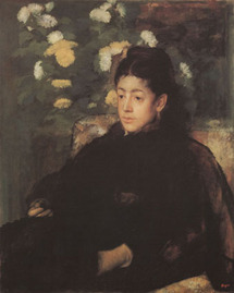 find024-Edgar Degas(Mademoiselle Malo 1877)