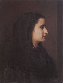 find035-Franz von Lenbach (Angela Böcklin 1860)