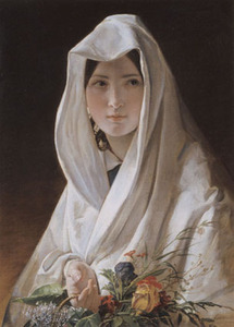 find050-Friedrich von Amerling (Blumenmädchen 1836)