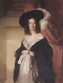 find059-Friedrich von Amerling (Marie  Gräfin Chorinsky geb. Prinzessin Esterhàzy 1838)