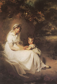 finmk006-Thomas Lawrence(Frau Templetown und ihr Sohn 1801)