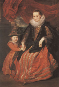 finmk003-Anthonis van Dyck (Sussana Fourment und ihre Tochter)