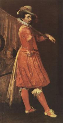 finh016-Everard Quirijnsz van der Maes (Fähnrich von der Oranjekompagnie der Haager 1617)