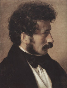 finh035-Friedrich von Amerling (Der Maler Theodor Alcoonière 1836)
