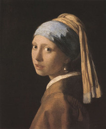 find076-Jan Vermeer (Das Mädchen mit der Perle 1665)