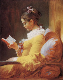 find083-Jean-Honoré-Fragonard (Lesende Frau 1776)