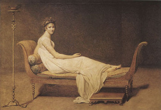 find091-Jacque-Louis David (Madame Récamier 1800)