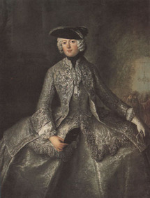find094Johann Heinrich Tischbein dÄ (Antoine Pesne-Prinzessinamalie von Preußen 1740-)