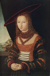 find114-Lucas Cranach d Ä(Weibliches Bildnis 1526)