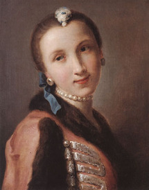 find120-Pietro Graf Rotari (Mädchen mit pelzbesetzter Jacke 1752-55)