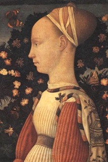 find125-Pisanello (Bildnis eines Mädchens aus dem Hause Este 1433)