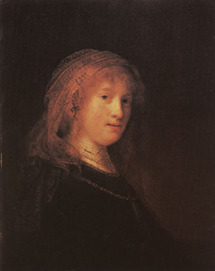 find130-Rembrandt (Saskia van Uilenburgh 1633)