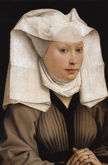 find132-Roger van der Weyden(Frau mit Flügelhaube)