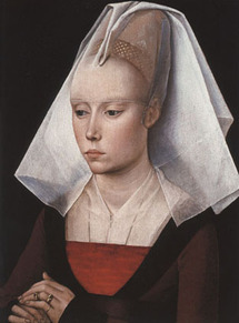 find133-Rogier van der Weyden(Bildnis einer Dame)