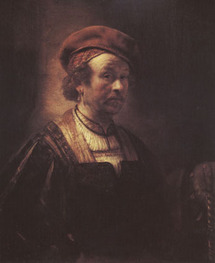 finh090-Rembrandt (Selbstporträt 1650) 