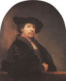 finh091-Rembrandt Selbstporträt 1640