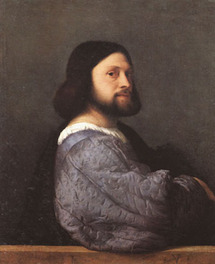 finh104-Tizian (Bildnis eines Mannes 1512)