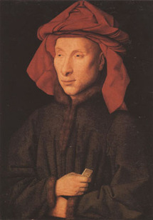 finh110-Van Eyck (Bidnis des Giovanni Arnolfini 1438)