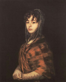 find031-Francisco de Goya (Frau Sabasa García 1806-07)